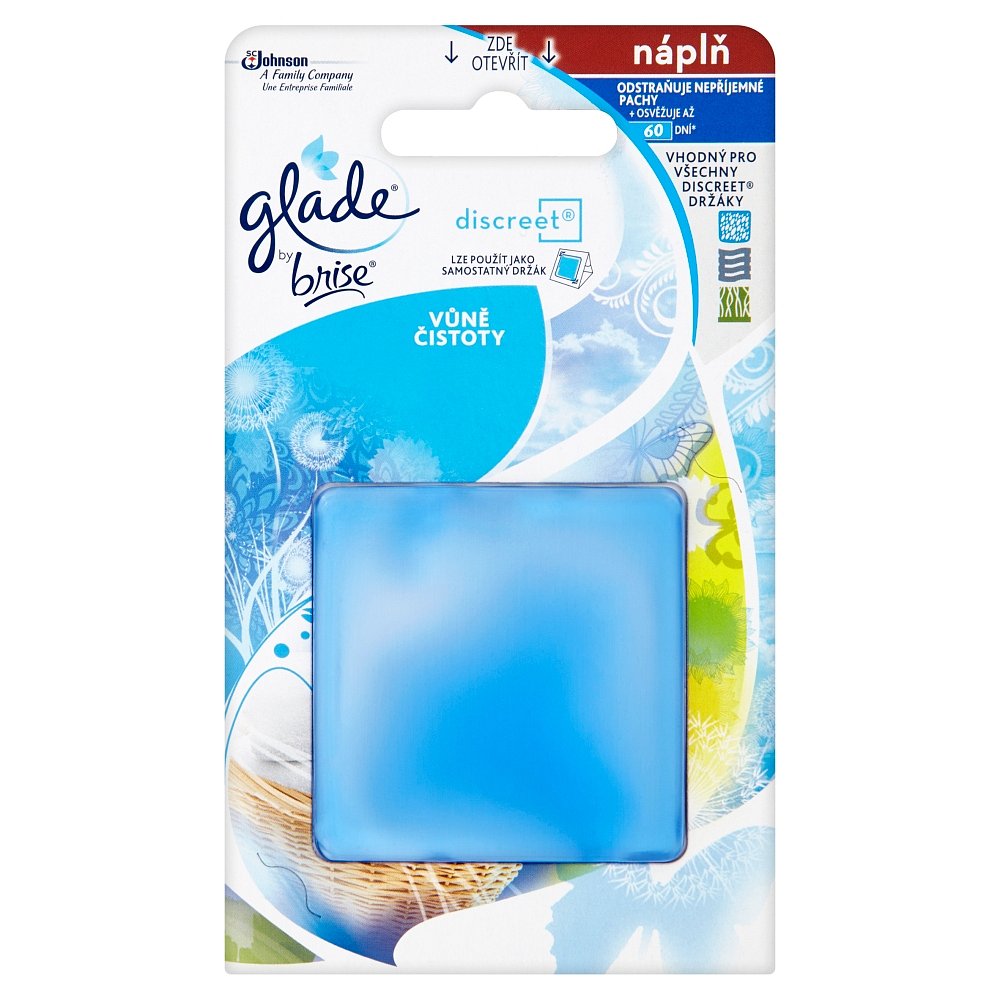 Glade Discreet vůně čistoty náplň 8 g