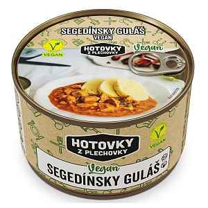 HOTOVKY Z PLECHOVKY Vegan segedínsky guláš 3 porce