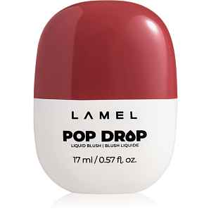 LAMEL Pop Drop Liquid Blush tekutá tvářenka odstín 02 Rosewood 17 ml