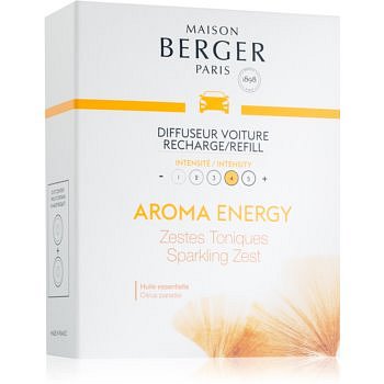 Maison Berger Paris Car Aroma Energy vůně do auta náhradní náplň (Sparkling Zest)