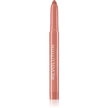 Makeup Revolution Velvet Kiss krémová hydratační rtěnka v tužce odstín Icon 1,2 g