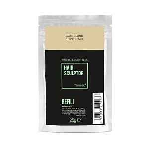 Náplň do pudru pro zakrytí řídnoucích vlasů Sibel Hair Building Fibers - tmavá blond, 25 g (8903105)