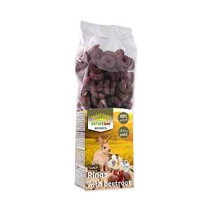 Nature Land Pochoutka Brunch řepové kroužky 105 g