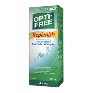 Opti free Replenish roztok 120 ml + pouzdro na čočky