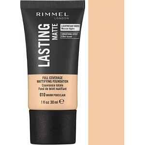 Rimmel Dlouhotrvající make-up Lasting Matte 010 Warm Porcelain 30 ml