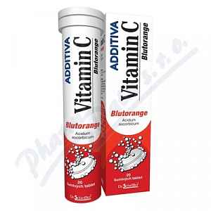 Additiva Vitamin C Blutorange tablety šumivé 20