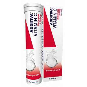 Additiva Vitamin C Blutorange tablety šumivé 20