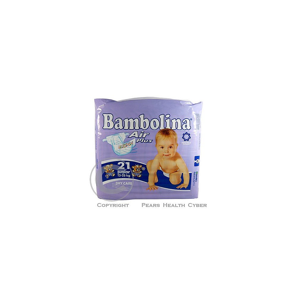 BAMBOLINA Air Plus Junior 12-25kg/21ks 43018 pl.ka