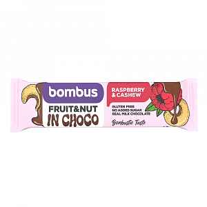 Bombus Fruit&Nut bar Raspberry&Cashew 40 g