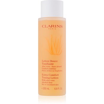 Clarins Cleansers osvěžující tonikum pro suchou až citlivou pleť  200 ml