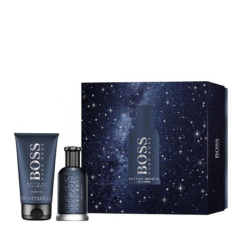 Hugo Boss Boss Bottled Infinite set dárková kazeta EdP 50 ml + SG 100 ml