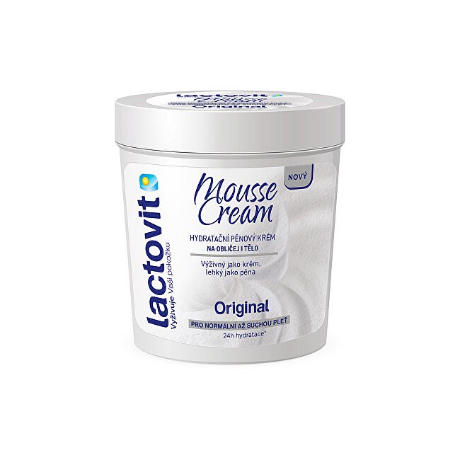 Hydratační pěnový krém na obličej i tělo Original Mousse Cream 250 ml