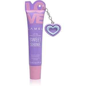LAMEL Love Sweet Shine hydratační olej na rty odstín 03 Grape 12 ml