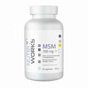 MSM 700mg + C - 90 kapslí