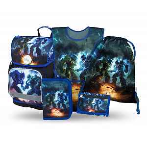 Baagl Školní set Ergo Roboti III