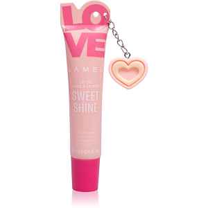 LAMEL Love Sweet Shine hydratační olej na rty odstín 04 Tea Rose 12 ml