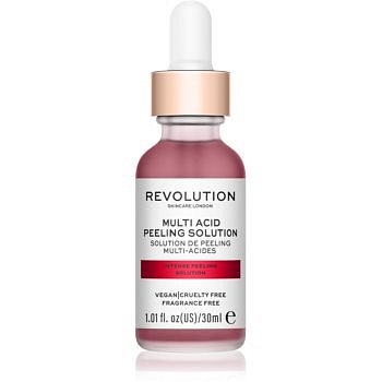 Revolution Skincare Multi Acid hloubkově čisticí peeling s AHA kyselinami 30 ml