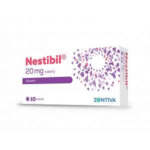 Nestibil 20mg neobalené tablety 10