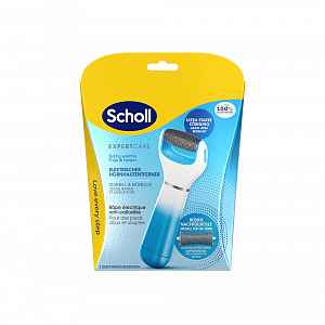 SCHOLL Velvet Smooth Elektrický pilník na chodidla s mořskými minerály + peelingová hlavice