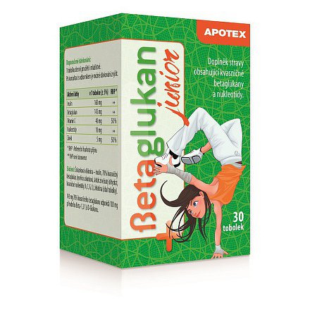 Betaglukan JUNIOR 100mg tob.30