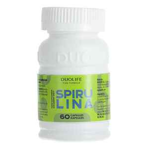 DUOLIFE Spirulina, 60 kapslí