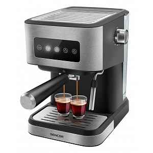 SENCOR SES 4020SS Espresso pákový kávovar černý/šedý