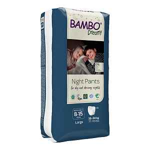 BAMBO DREAMY NIGHT PANTS 8-15 LET KALHOTKY ABSORPČNÍ NAVLÉKACÍ DĚTSKÉ, NOČNÍ, 8-15 L