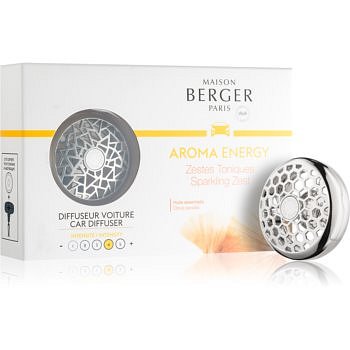 Maison Berger Paris Car Aroma Energy vůně do auta clip (Sparkling Zest)