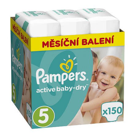 Pampers Active Baby Monthly Box S5 150ks