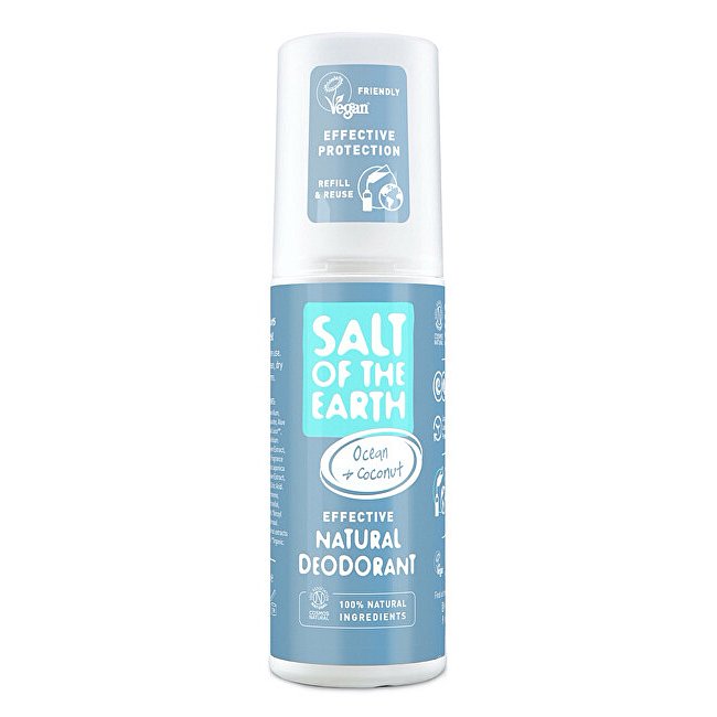 Salt Of The Earth Přírodní minerální deodorant ve spreji Ocean Coconut  100 ml