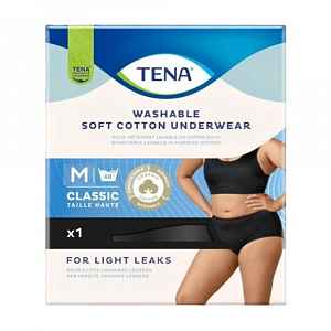 Tena Washable Underwear vel. M inkontinenční kalhotky pratelné 1 ks černé