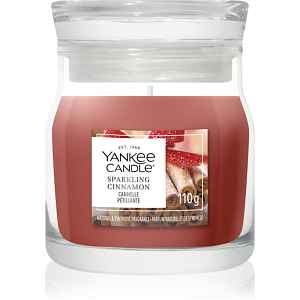 Yankee Candle Sparkling Cinnamon vonná svíčka Signature 110 g