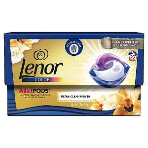 Lenor Gold Orchid gelové kapsle na praní  22 ks