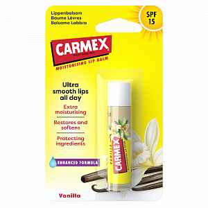 CARMEX Balzám na rty ultra hydratační SPF15 4.25g vanilka