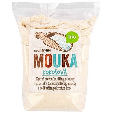 Country Life Mouka kokosová BIO 250g