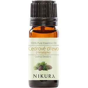 Nikura 100% přírodní esenciální olej cedr 10 ml