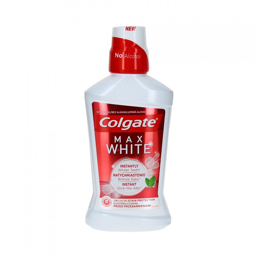 Ústní voda Colgate Max White Instantly Whiter Teeth 500 ml