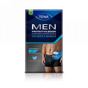 Tena Men Washable Underwear vel. L inkontinenční boxerky 1 ks černé