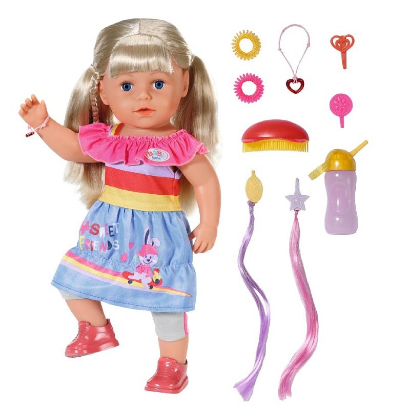 Zapf BABY Born Starší sestřička blondýnka 43cm