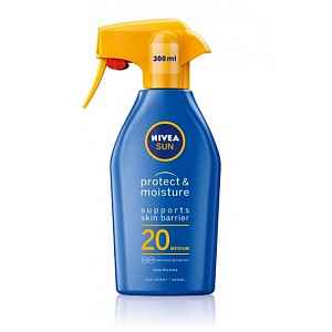 NIVEA Sun Hydratační sprej na opalování OF20 300 ml