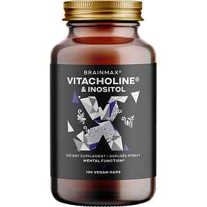 BrainMax VitaCholine® & Inositol, 100 rostlinných kapslí