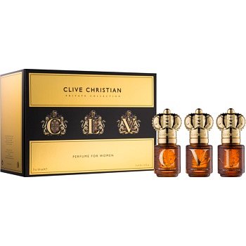 Clive Christian Private Collection dárková sada I.  parfémovaná voda 3 x 10 ml