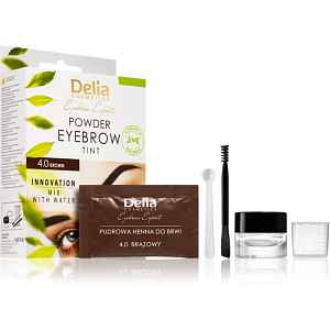 Delia Cosmetics Eyebrow Expert tónovací barva na obočí odstín 4.0 Brown 4 g