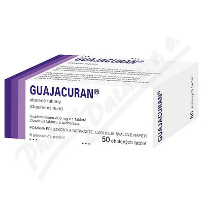 GUAJACURAN 200MG obalené tablety 50