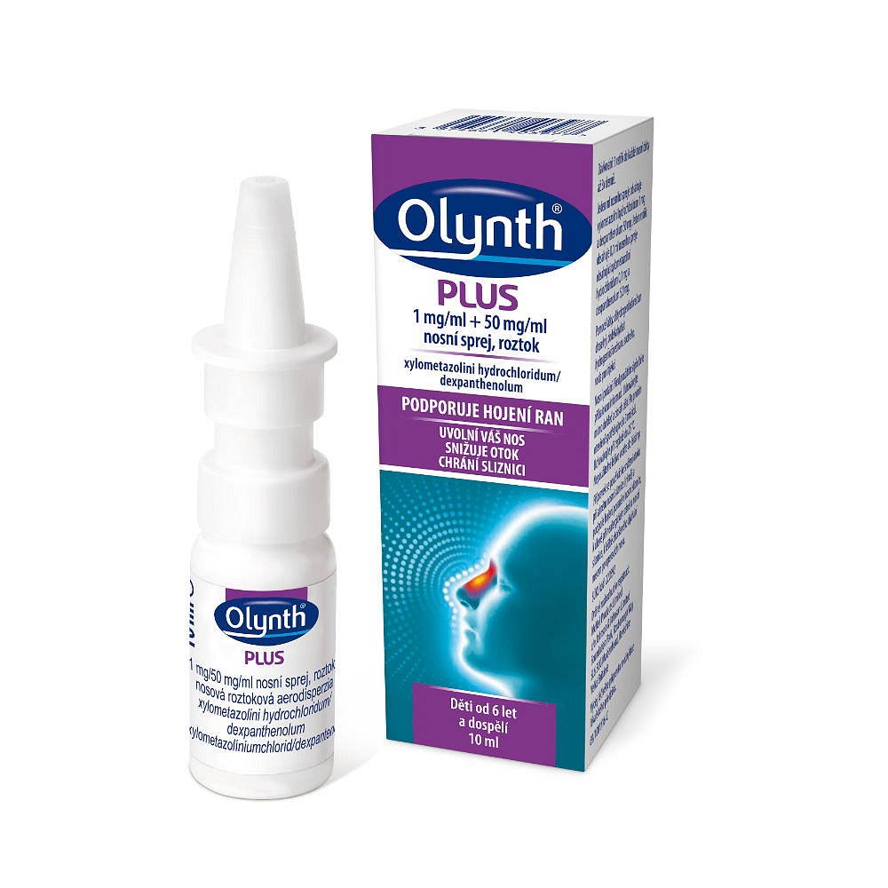 OLYNTH Plus 1 mg nosní sprej 10 ml