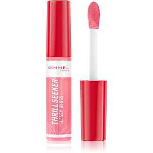 Rimmel Thrill Seeker Glassy Gloss lesk na rty pro větší objem odstín 500 Pine to the Apple 10 ml
