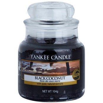 Yankee Candle Black Coconut vonná svíčka Classic malá 104 g