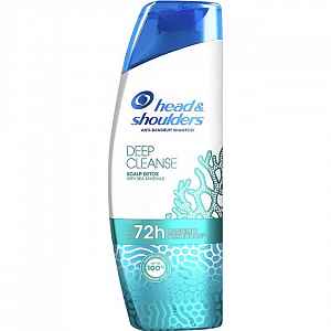 Head & Shoulders Deep Cleanse Detox Pokožky Hlavy Šampon Proti Lupům 300ml