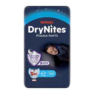 DryNites kalhotky absorbční chlapci 4-7let/17-30kg/10ks