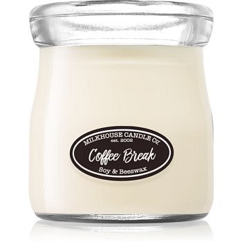 Milkhouse Candle Co. Creamery Coffee Break vonná svíčka Cream Jar 142 g